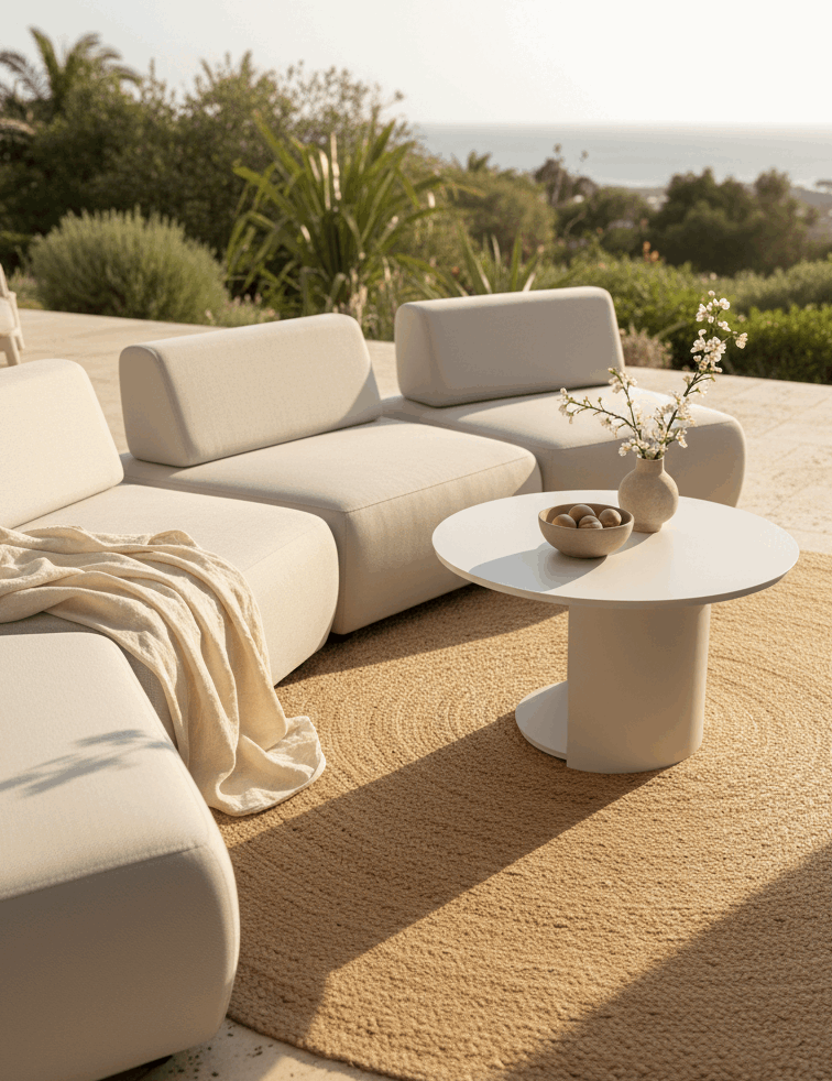 Cove 2-Seater Outdoor Sofa – Aluminium | Coastal Outdoor Living