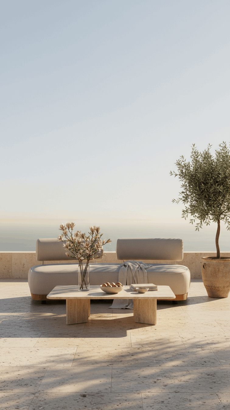 Salt Water 2-Seater Lounge – Dove (with Free Protective Cover)