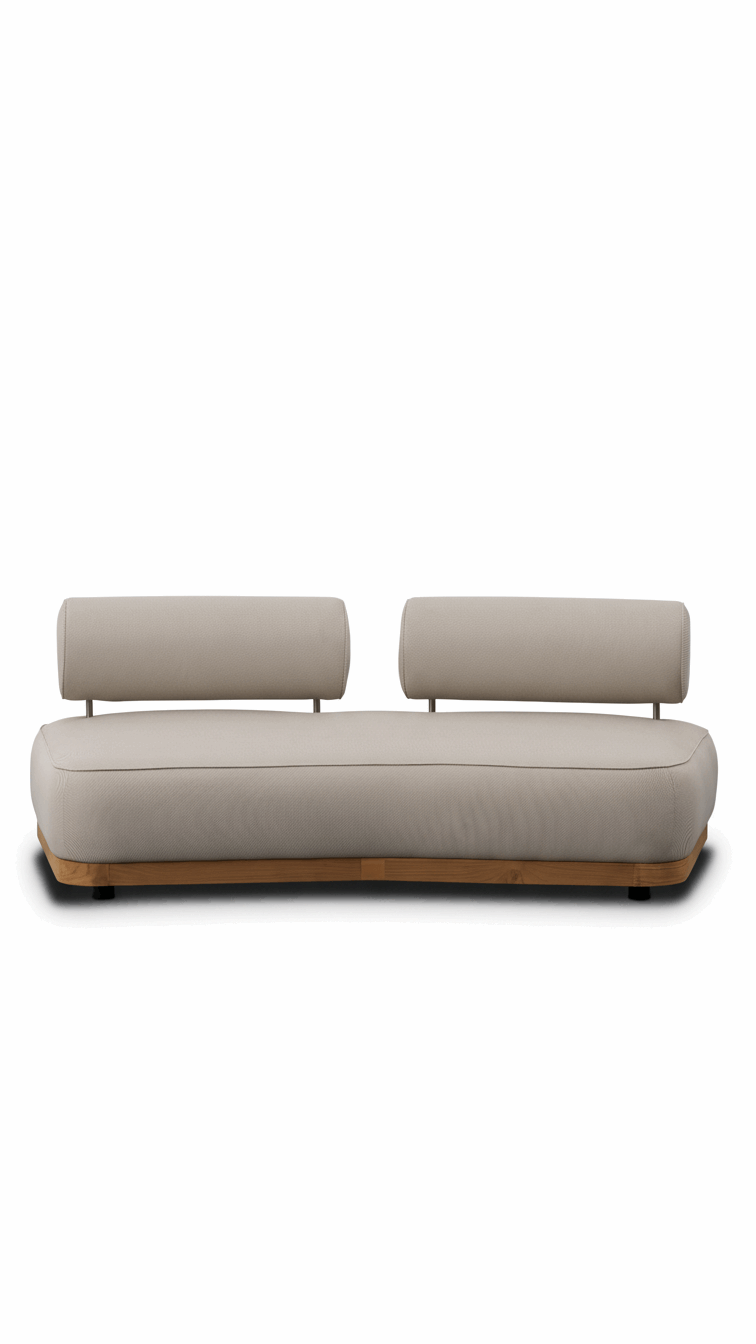 Salt Water 2-Seater Lounge – Dove (with Free Protective Cover)