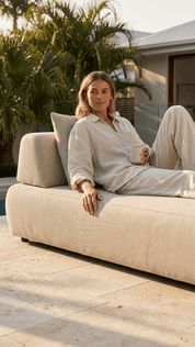 Cove Outdoor Chaise Lounge – Aluminium | Coastal Poolside Lounger
