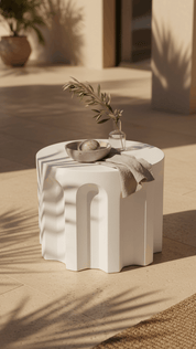 Concrete Coffee Table – Ivory
