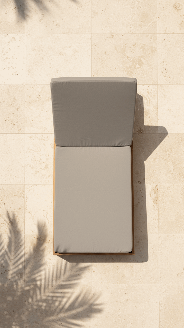 Teak Sunbed
