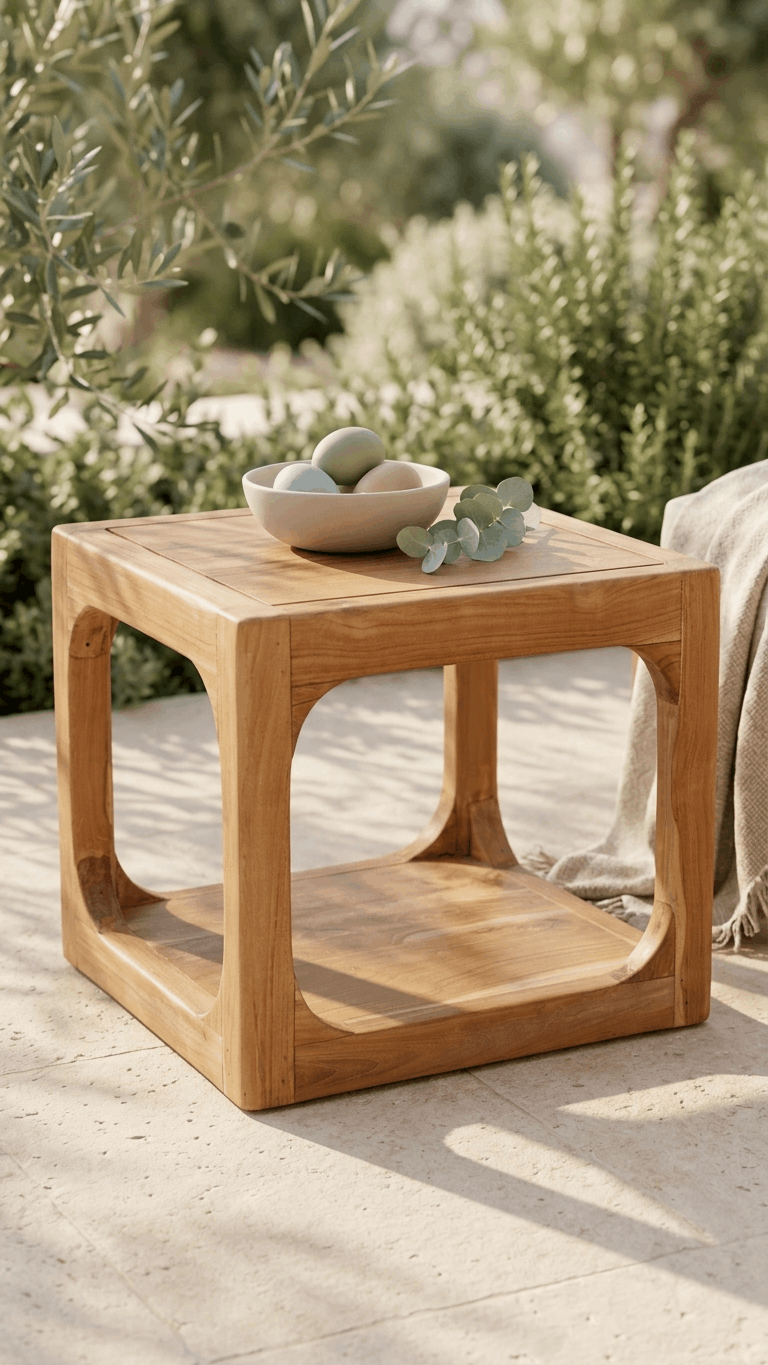 Teak Side Table