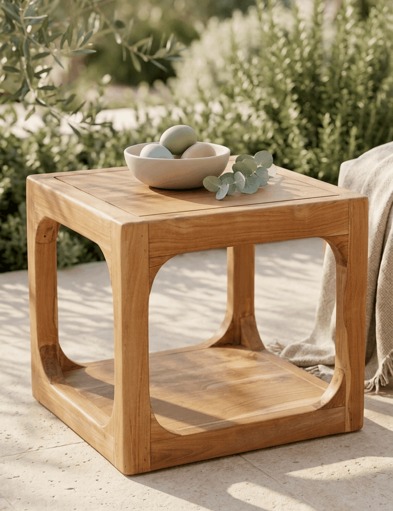 Teak Side Table