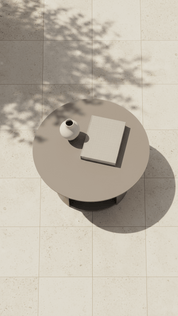 Saltwater Aluminium Outdoor Round Coffee Table – 995dia