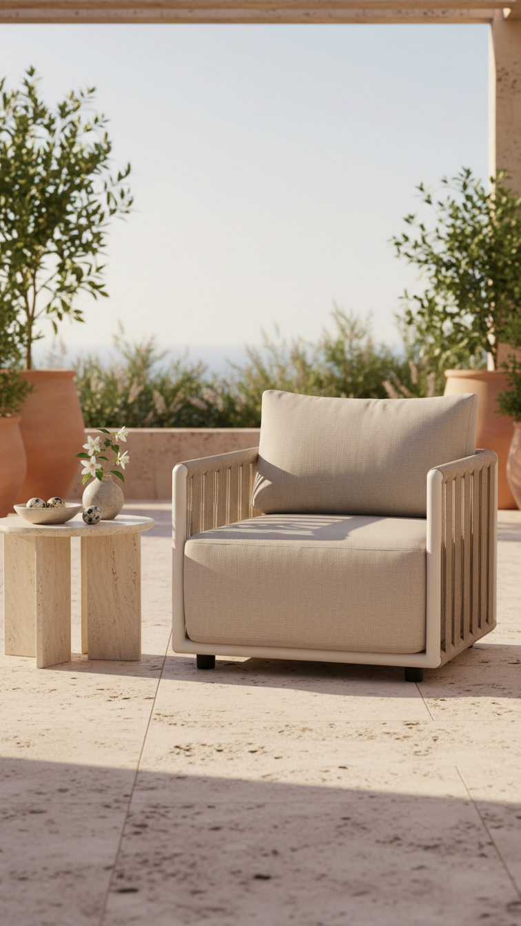 Palm Haus Rope Armchair