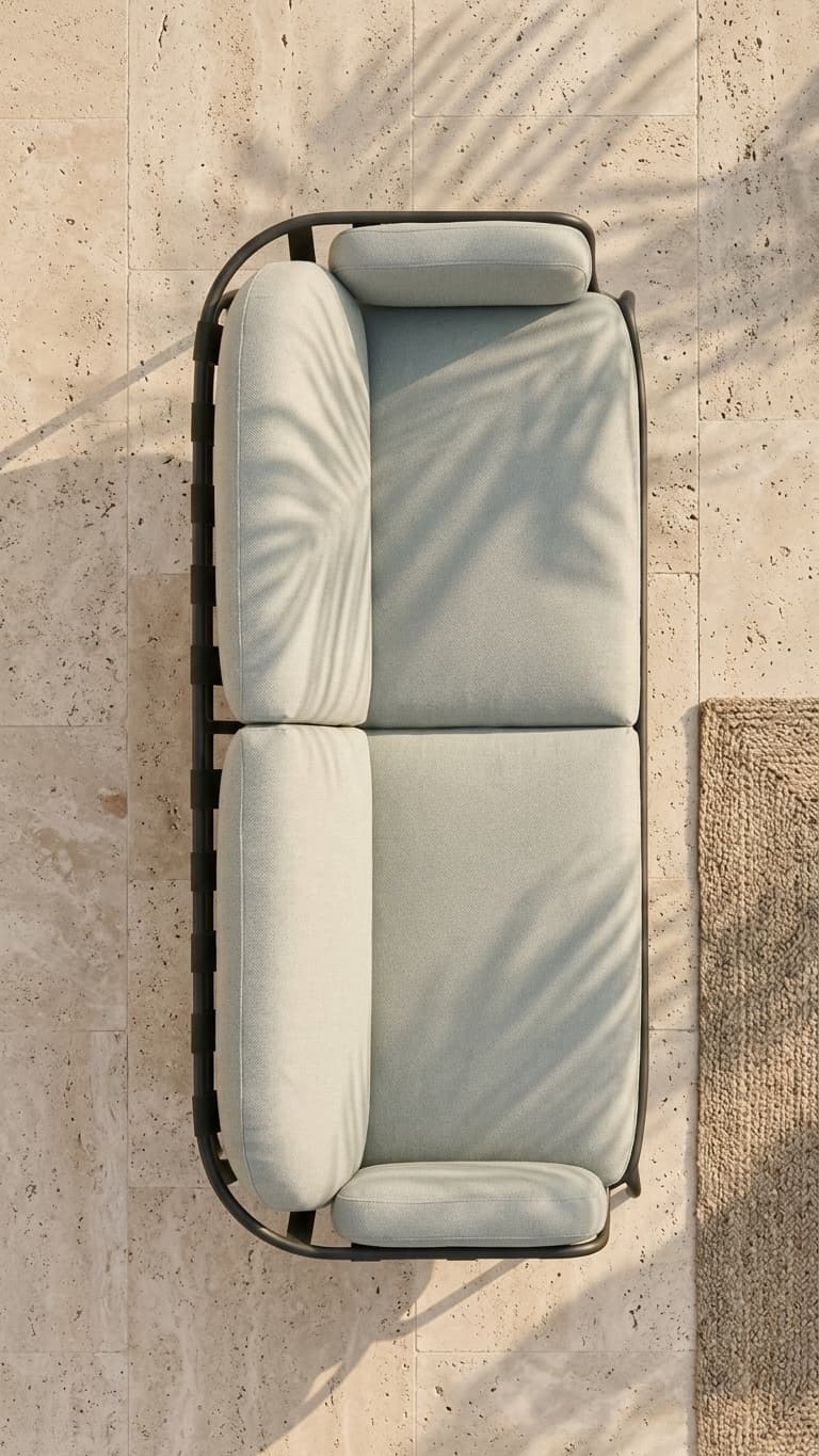 Riverstone Outdoor 3 SEATER SOFA | MOSS GREEN