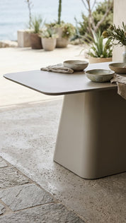 Ellis Outdoor Dining Table | Light Beige | 220cm