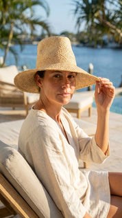 Paja Toquilla Panama Hat - The Stevie