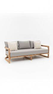 Teak 3-Seater Lounge (Alfresco)