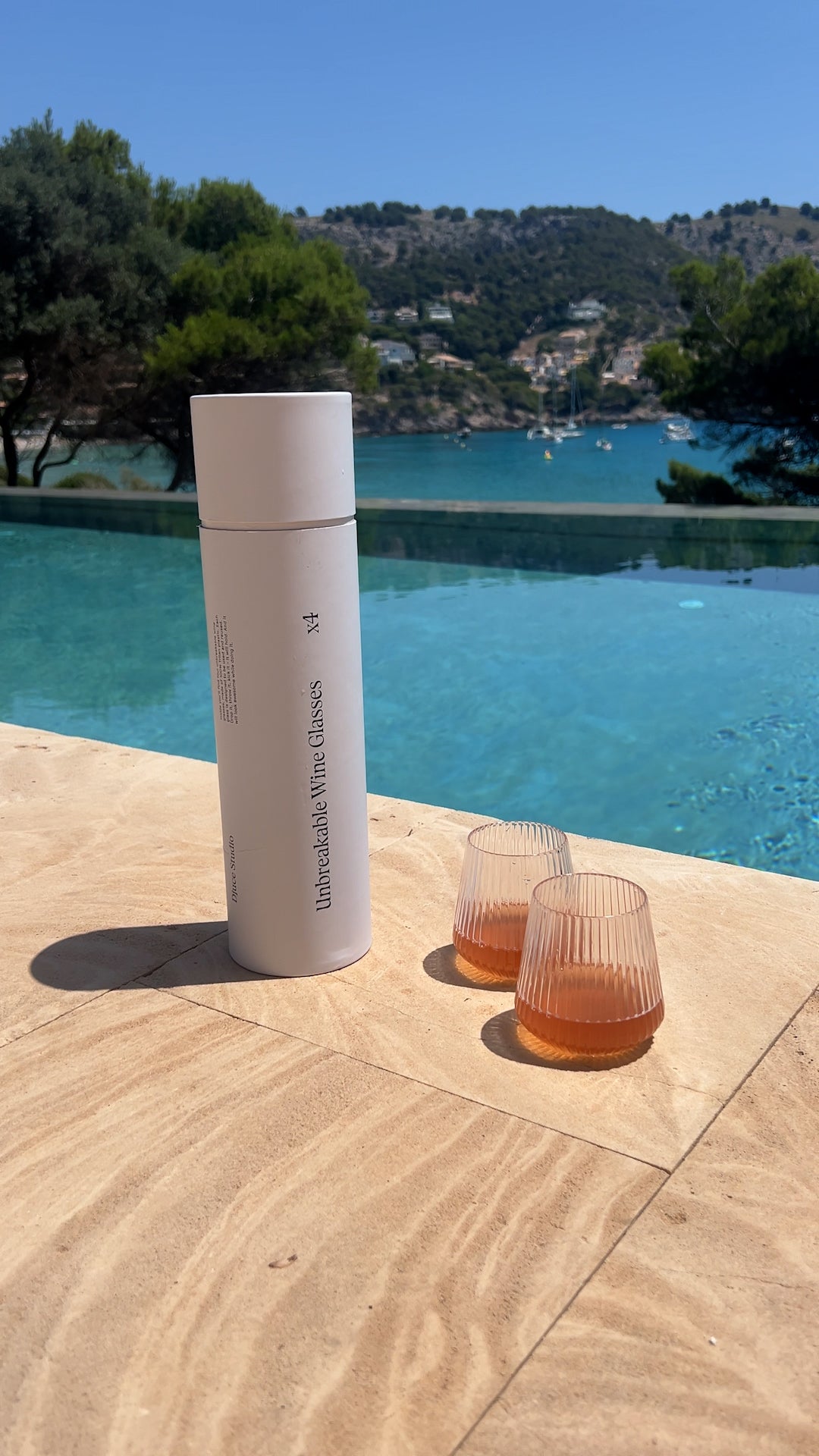 Djuce Studio Unbreakable Wine Glass — where elegance meets everyday life pack of 4